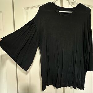 Mustard Seed Flowy Sleeve Top